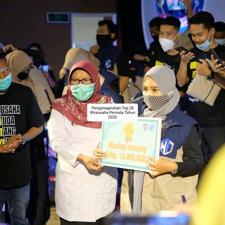 Penganugerahan Top 28 Wirausaha Pemuda Tahun 2020