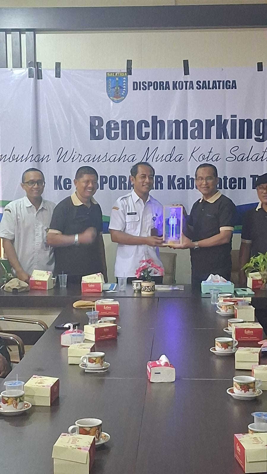 Kunjungan Kerja Dispora Kota Salatiga Bahas Wirausaha Pemuda
