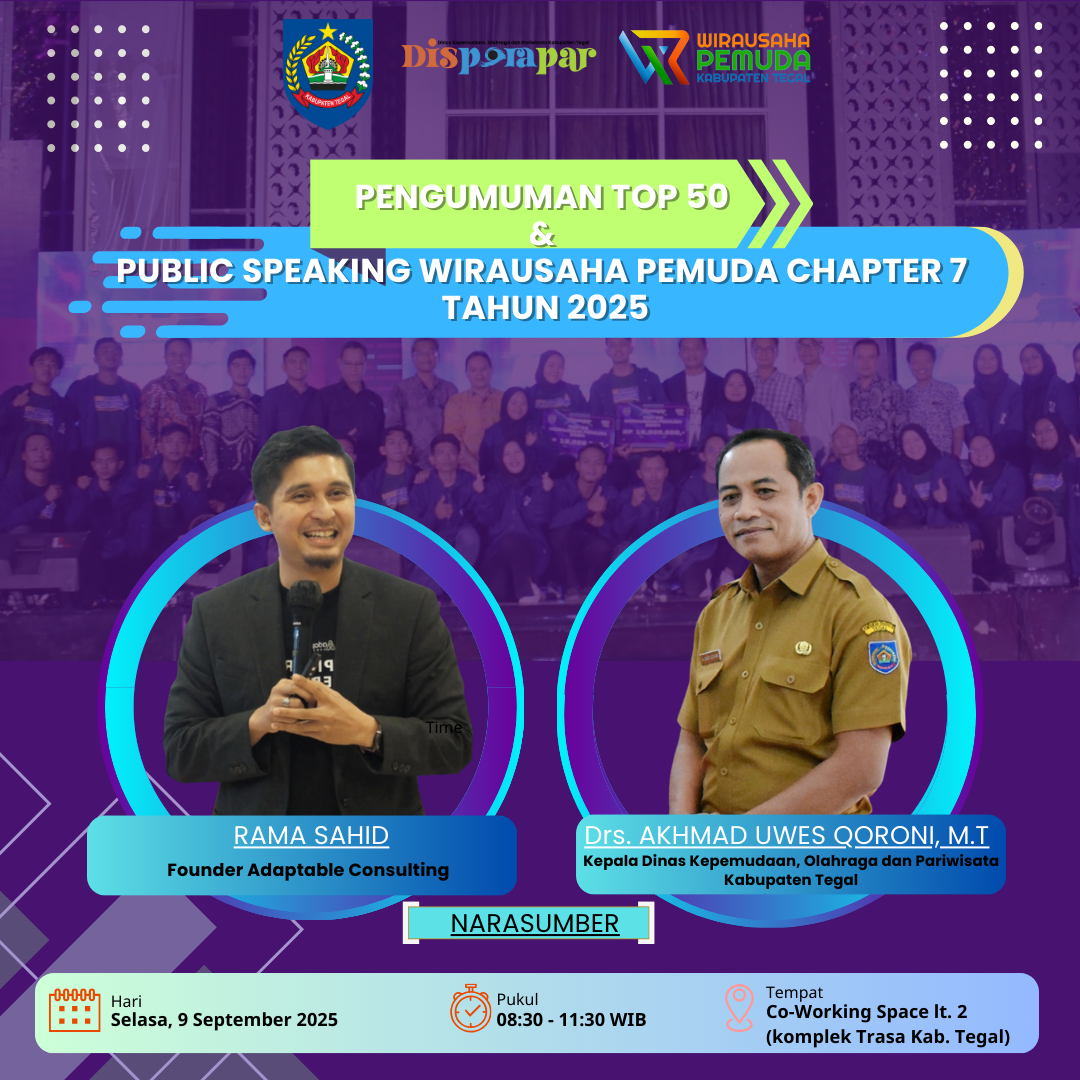 Pengumuman Top 50 dan Pelatihan Public Speaking WP Chapter 7Tahun 2025