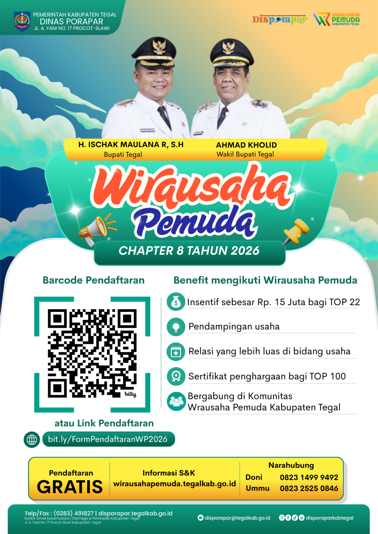 Program Wirausaha Pemuda Chapter 8 Tahun 2026 Telah dibuka